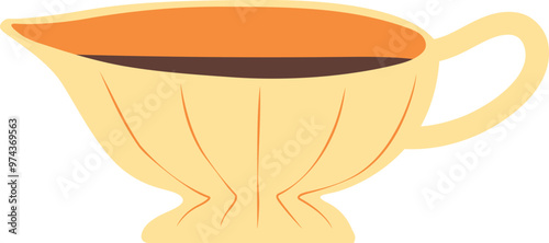 gravy boat element for Thanksgiving decoration.