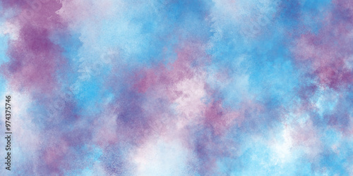 Holographic rainbow color paper texture, blur holographic rainbow foil iridescent panoramic texture with cloudy stains, amazing colorful abstract watercolor texture.
