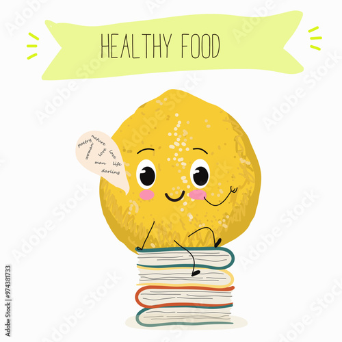 Pomelo fruit, tropical exotic citrus, vector isolated food icon, funny character. Pummelo or shaddock fruits , tropic farm juicy exotic fruits harvest, sweet fruity dessert. Hand drawn vector.