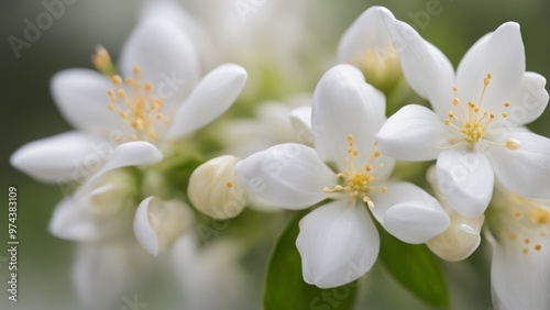 delicate jasmine flowers