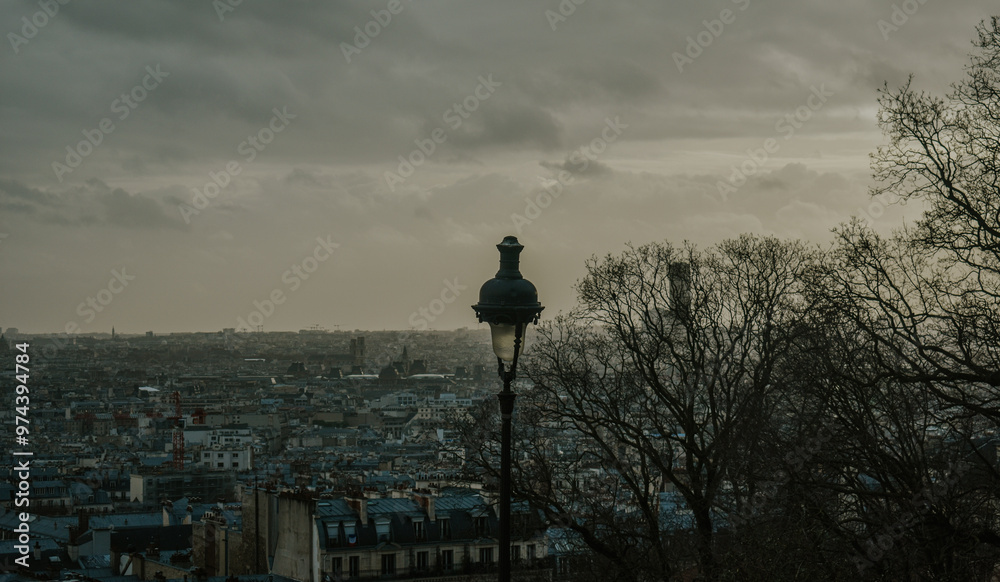 Panoramic view of Paris
