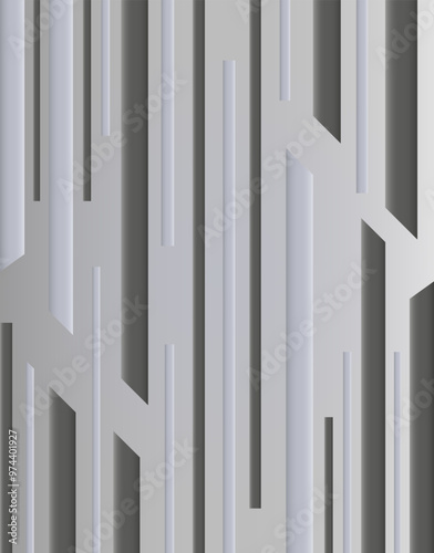 Techno Style Calm Stripes with Soft Embossed Effect photo