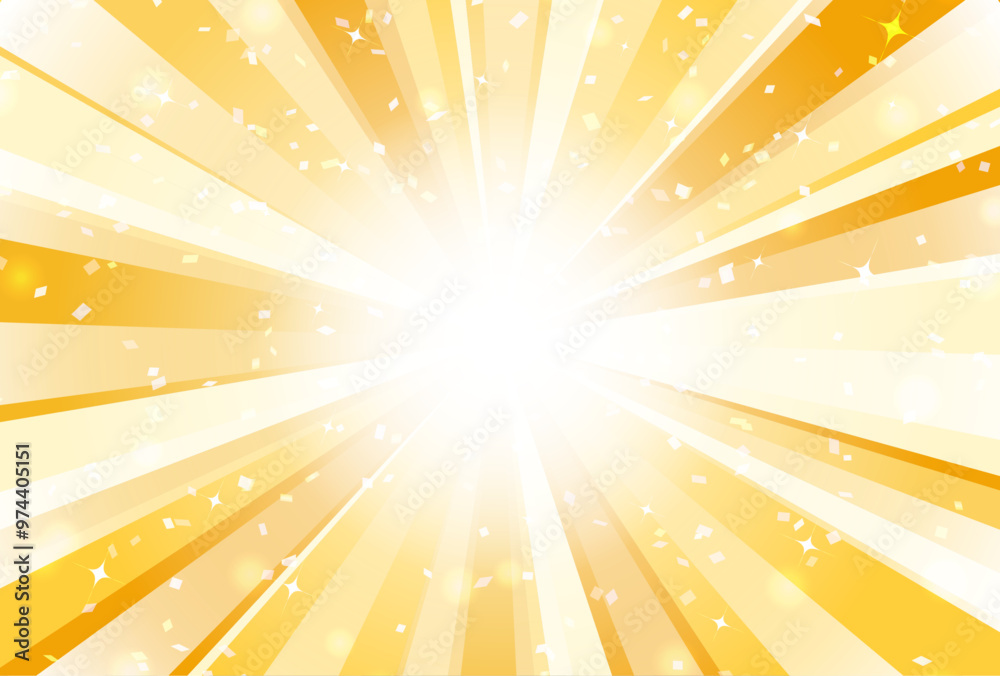 Obraz premium 販促などでつかえるキラキラ背景イラスト１