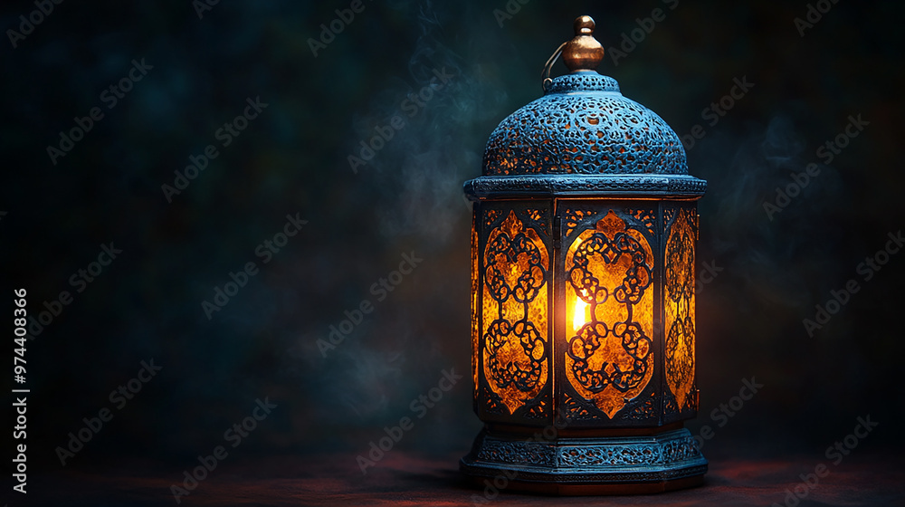 Beautifully Detailed Islamic Lantern Fanous with Intricate Patterns Beautifully Detailed Islamic Lantern Fanous with Intricate Patterns