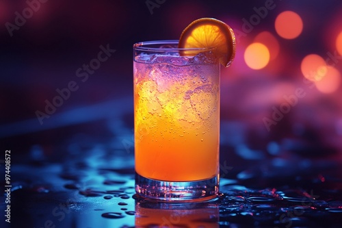 Harvey Wallbanger at a retro disco photo