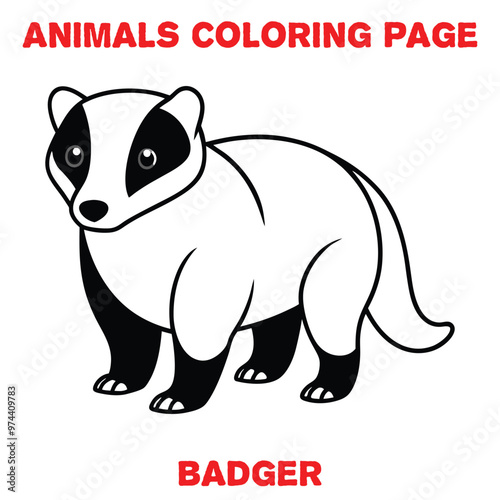 animals coloring book  for kisa photo