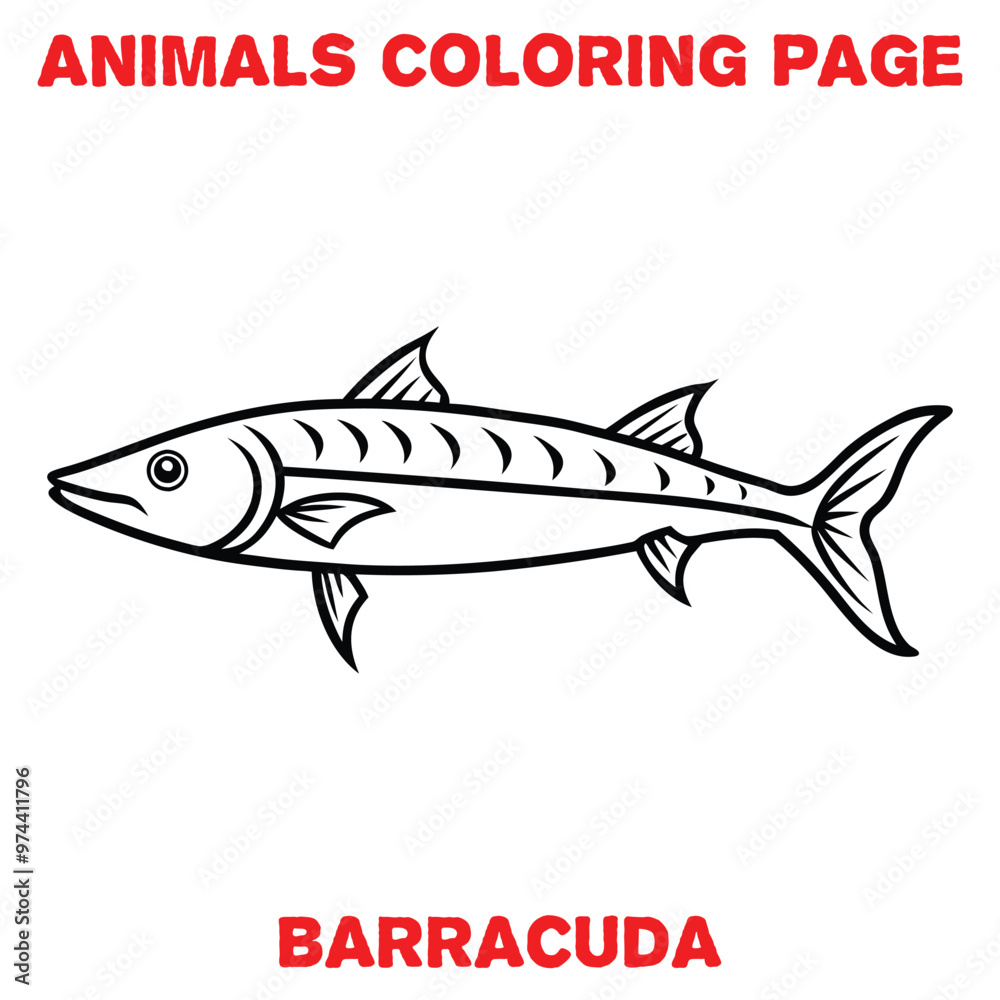 Obraz premium animals coloring book for kisa