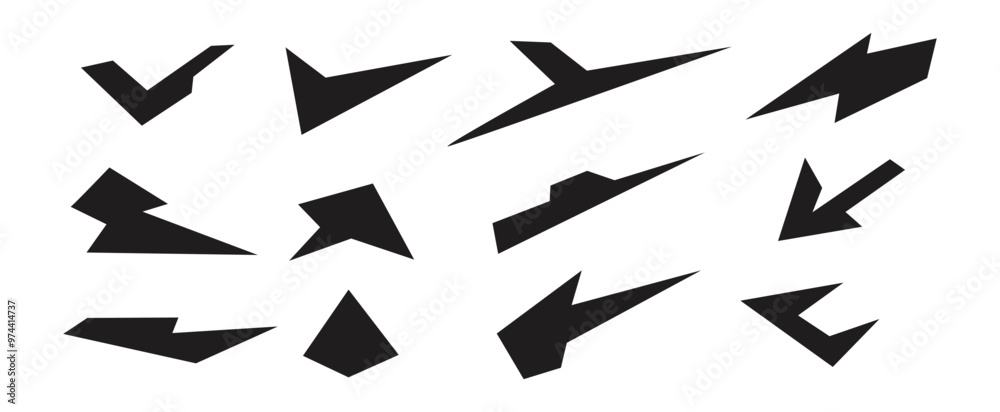 vector decal collection on white background vector decal collection on white background