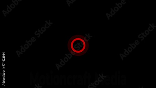 Red Dot Loading Animation