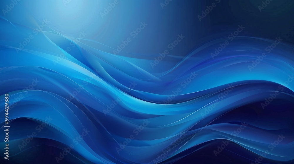 Blue gradient smooth background Blue gradient smooth background