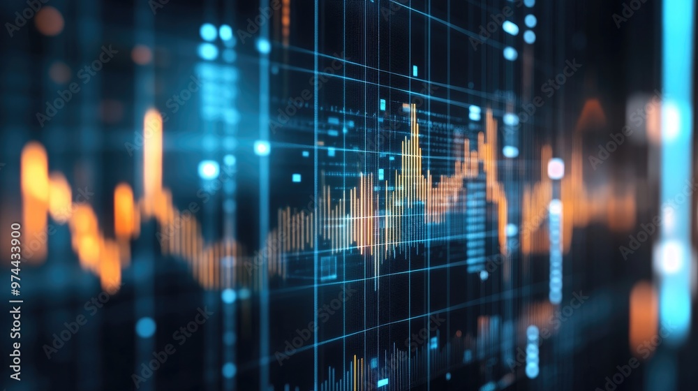 Financial growth visualized with a rising barometer chart, showcasing progress and success in business over time. Financial growth visualized with a rising barometer chart, showcasing progress and success in business over time.