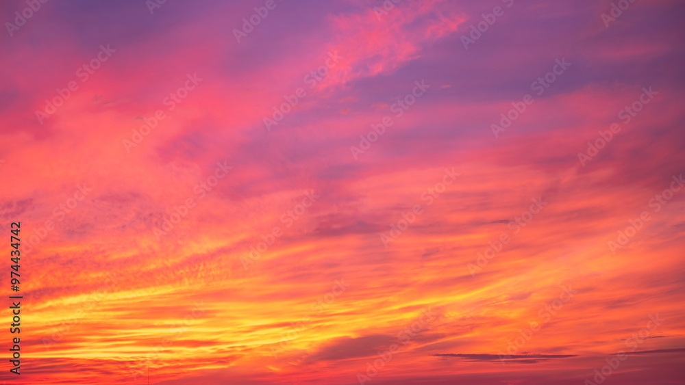 Beautiful , luxury soft gradient orange gold clouds and sunlight on the blue sky perfect for the background, take in everning,Twilight, Large size, high definition landscape photo Beautiful , luxury soft gradient orange gold clouds and sunlight on the blue sky perfect for the background, take in everning,Twilight, Large size, high definition landscape photo