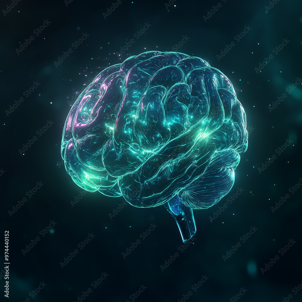 Futuristic Digital Brain with Neural Connections
Futuristic Digital Brain with Neural Connections