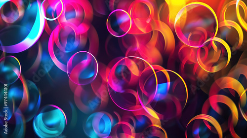 Abstract background, multic...