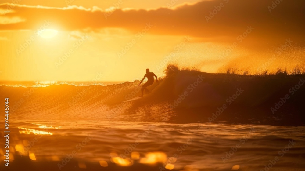 Imagine a surfer catching a perfect wave at sunrise. The golden light illuminates the ocean, creating a stunning backdrop as the surfer expertly rides the crest of the wave. Imagine a surfer catching a perfect wave at sunrise. The golden light illuminates the ocean, creating a stunning backdrop as the surfer expertly rides the crest of the wave.
