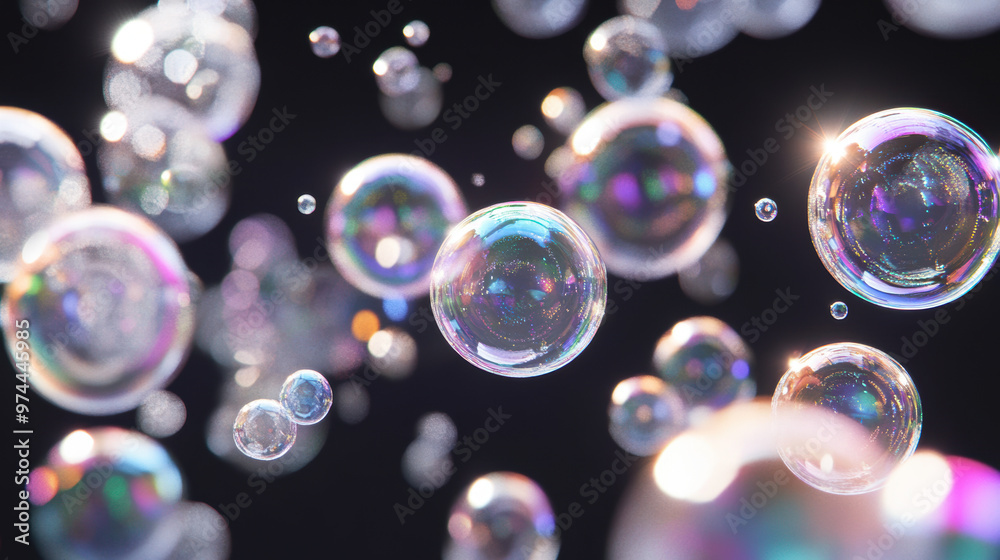 Iridescent Bubbles. Iridescent Bubbles.