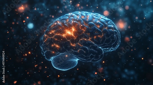 Step into the future with AI brain analysis, where technology and science merge to unlock the brain's hidden potential. photo
