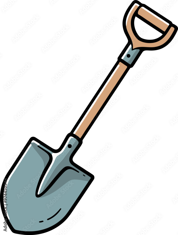 삽 아이콘 일러스트 클립아트