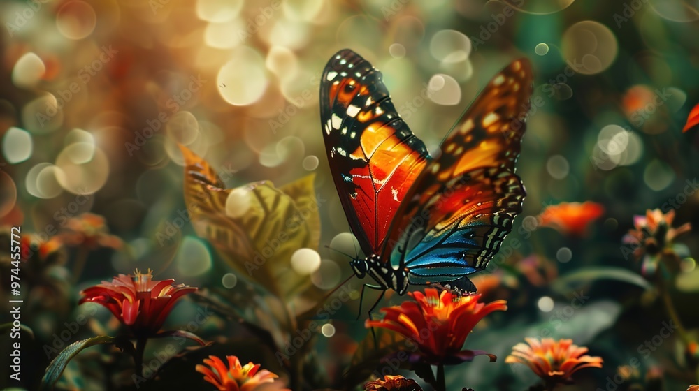 colourful butterfly closeup wallpaper colourful butterfly closeup wallpaper