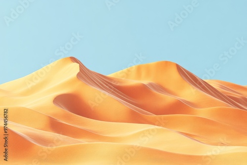 Sand Dunes at Sahara Desert