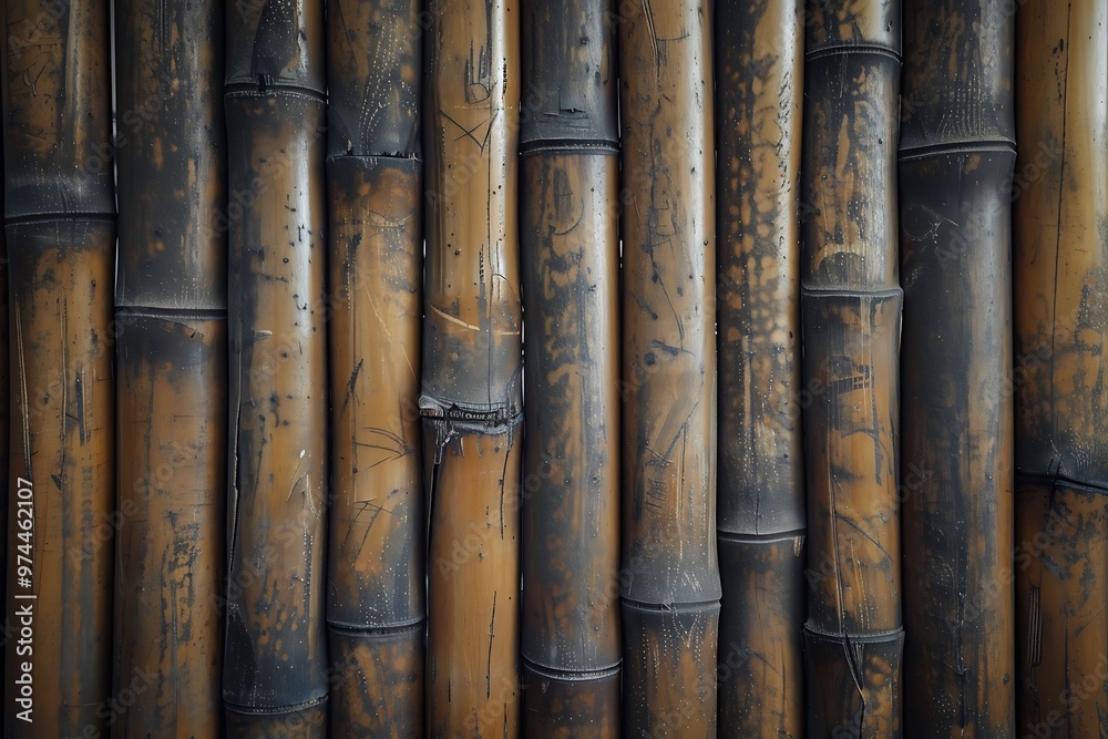 A close up of a bamboo stalks A close up of a bamboo stalks