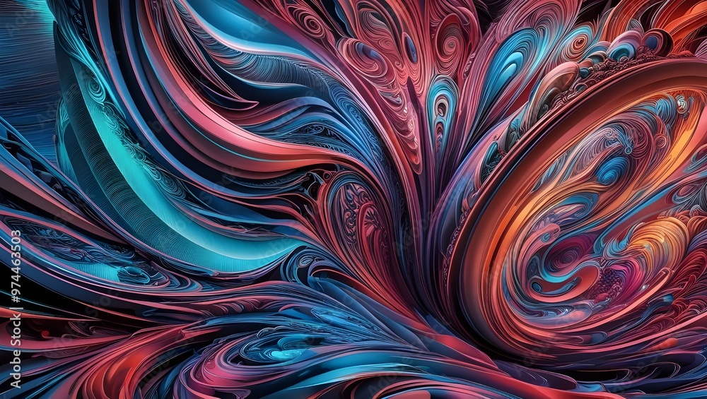 abstract fractal background abstract fractal background
