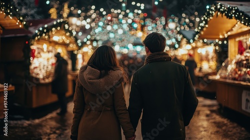 Cozy Night at the Christmas Market