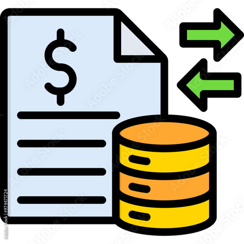 Transactional Data Icon