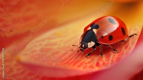 ladybug close up wallpaper