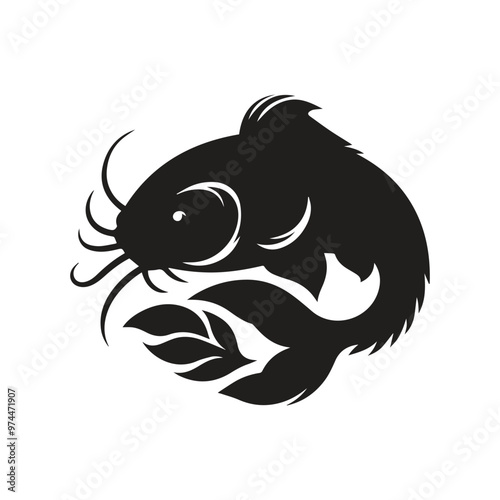 Creative Set Of A Fish Vector Design.