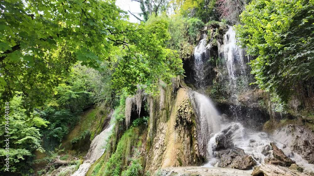 The Cascade Clocota at Germisara in Romania The Cascade Clocota at Germisara in Romania