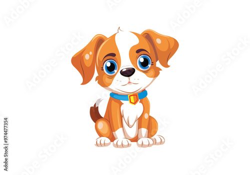 this is a creative dog graphic design for your company