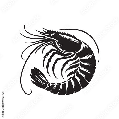 Creative Set Of A Fish Vector Design.