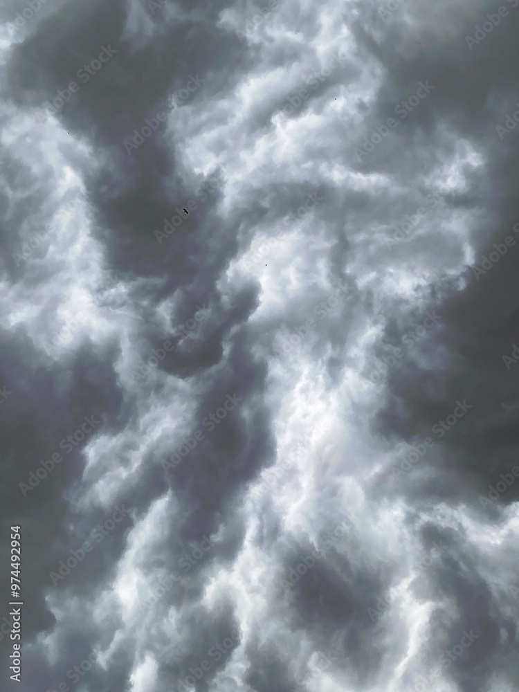 Obraz premium storm clouds over the storm