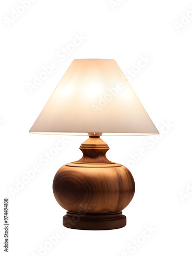 lamp on a white background