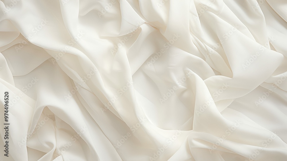 crumpled off white texture background