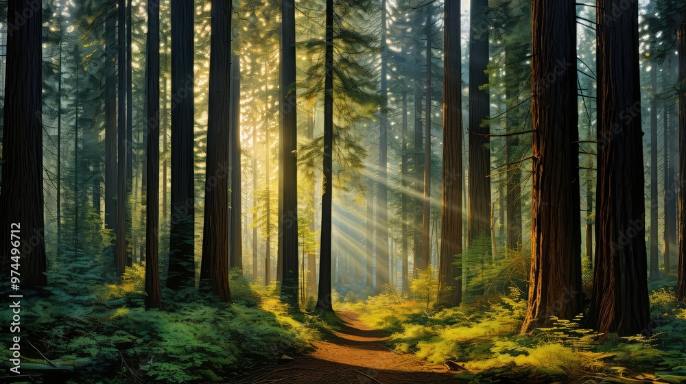 Fototapeta premium foliage tree colorful