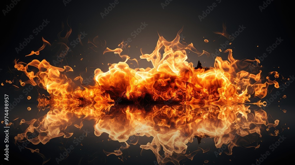 visual fire splatter visual fire splatter