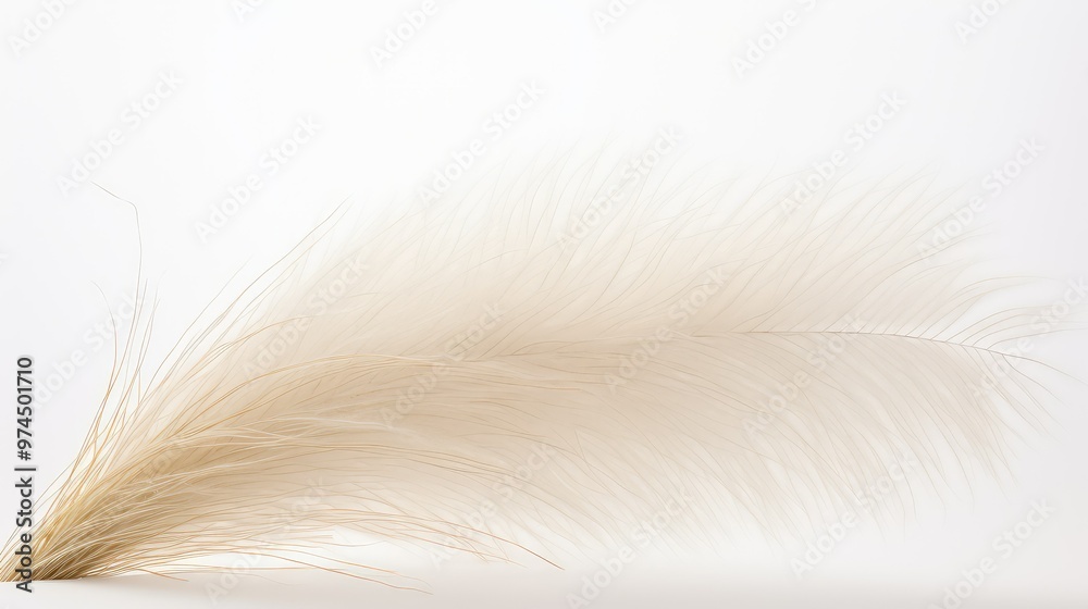 plumes pampas grass white background plumes pampas grass white background