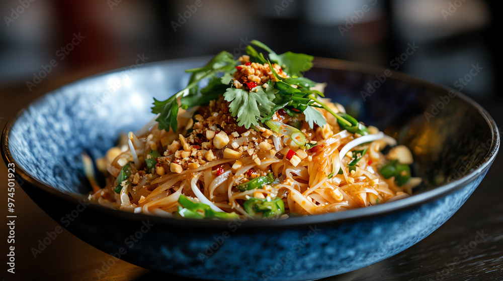 A vibrant bowl of fresh salad with colorful ingredients, garnished with herbs and nuts, perfect for healthy dining. A vibrant bowl of fresh salad with colorful ingredients, garnished with herbs and nuts, perfect for healthy dining.