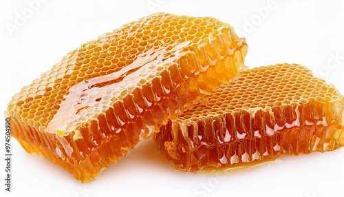 honey, honeycomb, honey comb, white background