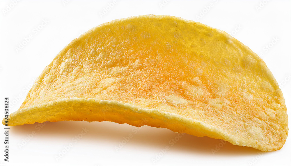 potato chips isolated on white background potato chips isolated on white background