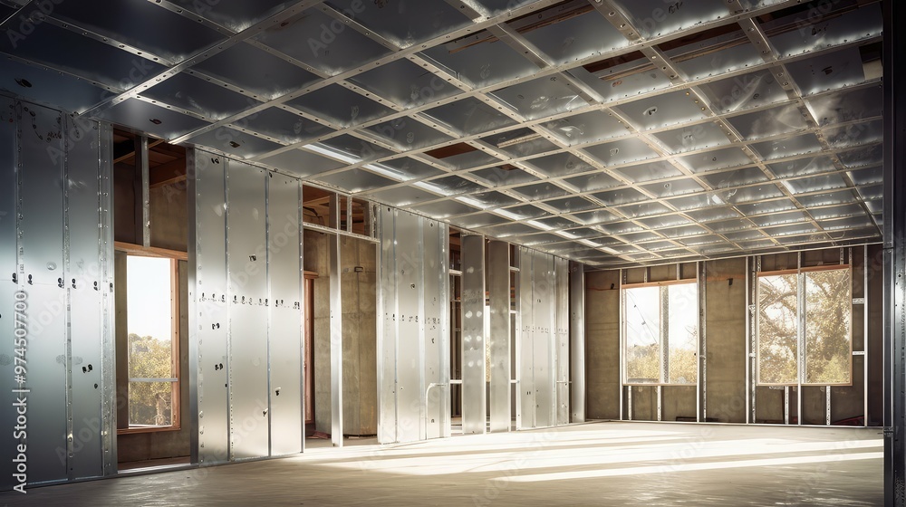 Obraz premium walls metal stud framing