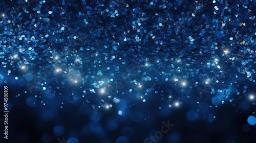 luxury blue sparkle background