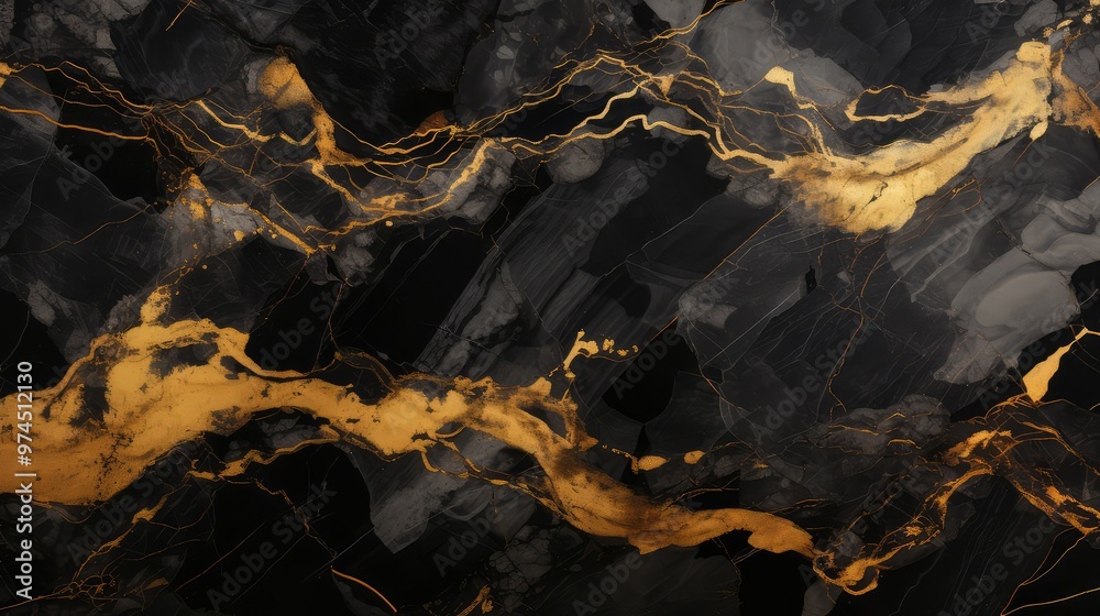 veins black and gold marble background veins black and gold marble background