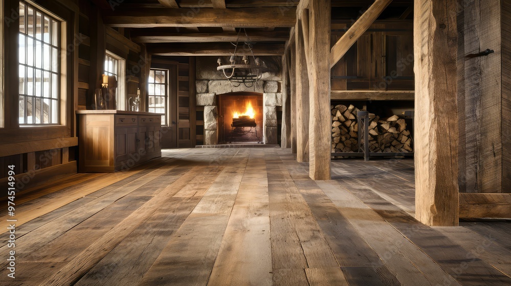 floor weathered oak wood