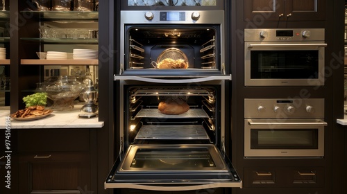 double kitchen oven photo