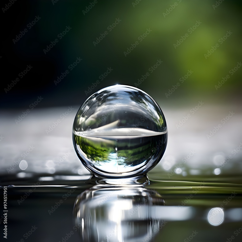 Droplet on a Smooth Surface, water droplet, reflective surface, minimalist water, serene simplicity, clean reflection, delicate design, minimalist beauty Droplet on a Smooth Surface, water droplet, reflective surface, minimalist water, serene simplicity, clean reflection, delicate design, minimalist beauty