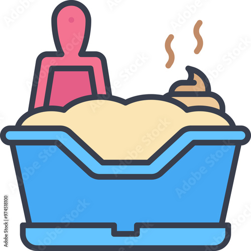 Litter box icon