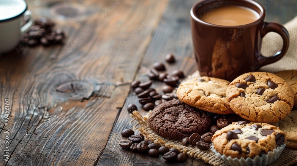 Minimalist Background: Tasty Vector Design of Cookies, Cakes, and Coffee for International Chocolate Day
Minimalist Background: Tasty Vector Design of Cookies, Cakes, and Coffee for International Chocolate Day